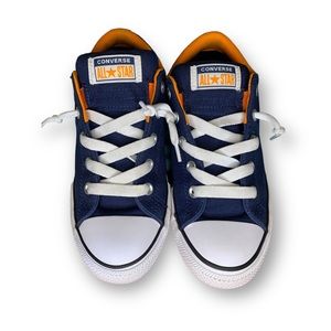 Converse Boys CT All Star Street Moon 665135F Blue Casual Shoes Sneakers Size 4